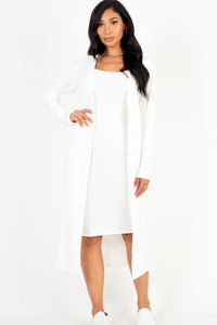 Dakota Cardigan  Dress Set