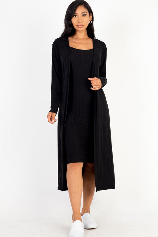 Dakota Cardigan  Dress Set