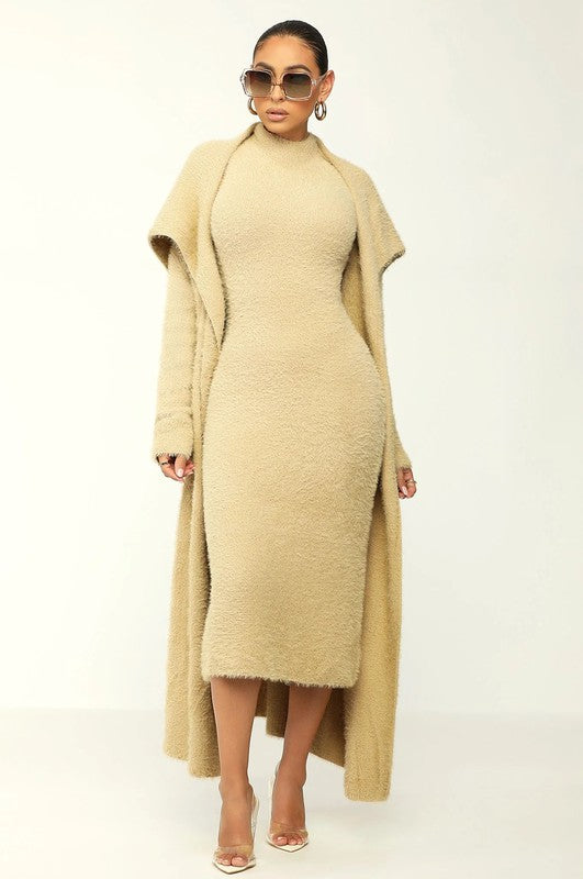 Colorado Cardigan Dress Set