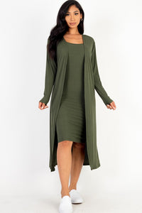 Dakota Cardigan  Dress Set