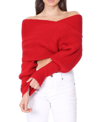 All Wrapped Up Sweater (Red)